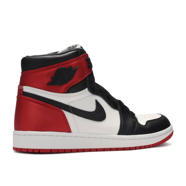 Jordan 1 Retro High Satin Black Toe Store 1# High Quality UA Products
