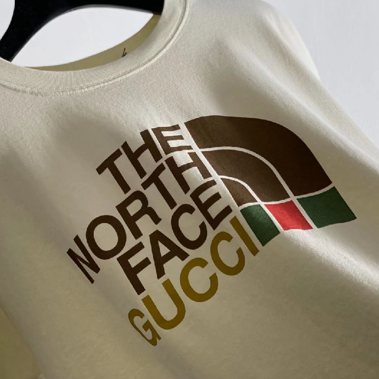 Gucci x The North Face Oversize T-Shirt Beige