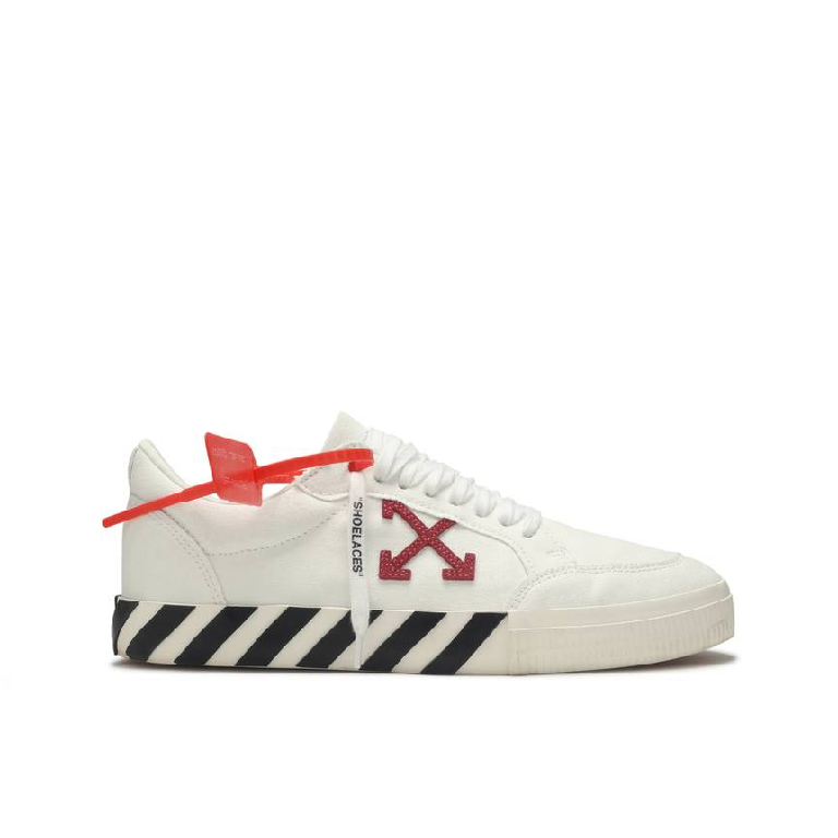 OFF-WHITE VULC SNEAKER 'WHITE VIOLET' Store 1# High Quality UA Products