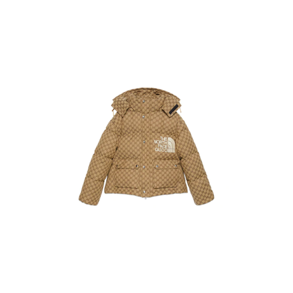 Gucci x The North Face Print Jacket Beige/Ebony