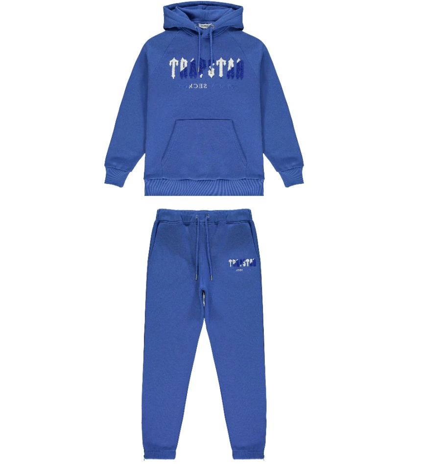 TRAPSTAR スタジャン Dazzling Blue/Off White-