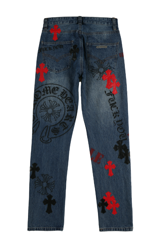 Chrome Hearts Vintage Jeans - Store 1# High Quality UA Products