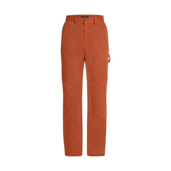 LOUIS VUITTON MONOGRAM WORKWEAR DENIM PANTS