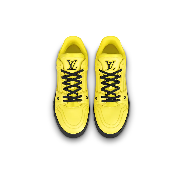 Louis Vuitton LV Trainer Yellow Black – Tenisshop.la