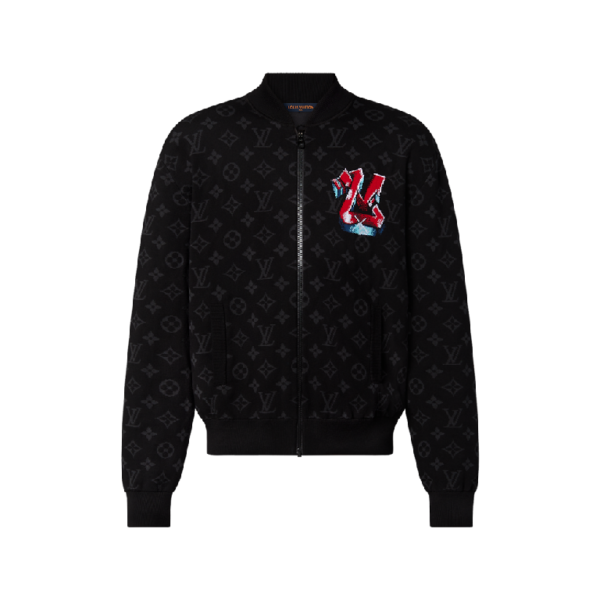 LV GRAFFITI ZIPPED BLOUSON