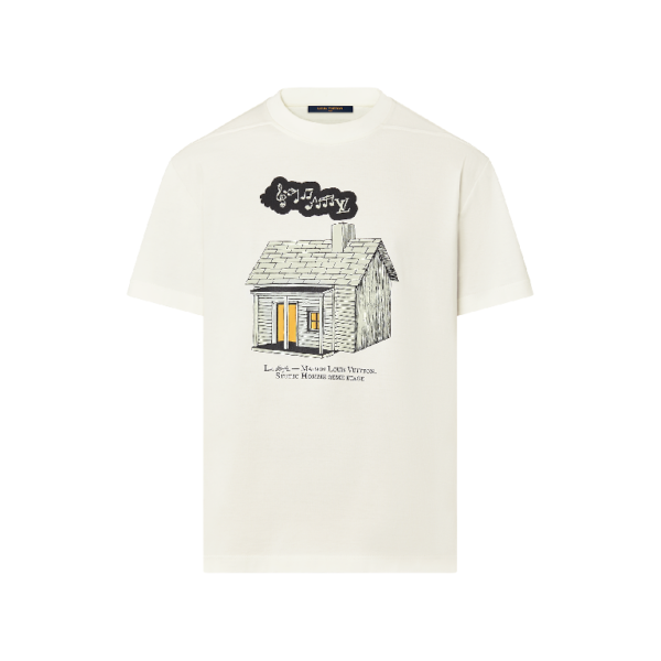 LV HOUSE PRINTED T-SHIRT