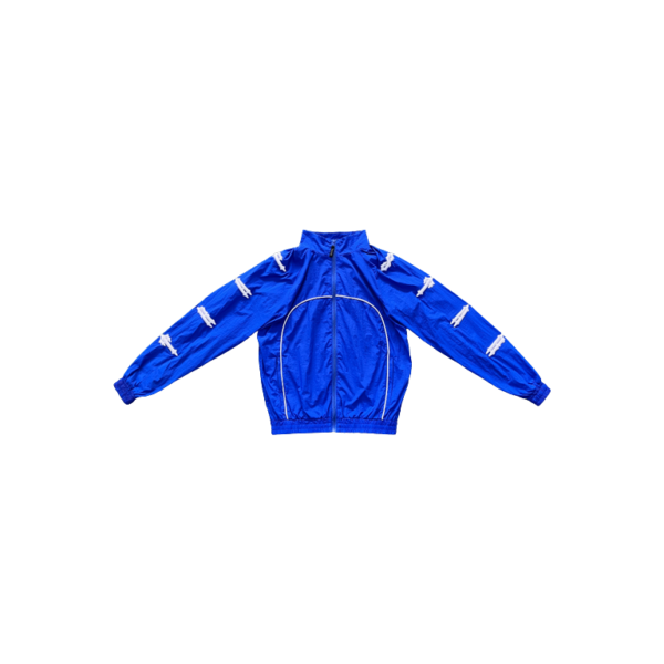 TRAPSTAR IRONGATE SHELL TRACKSUIT 2.0 - BLUE/WHITE