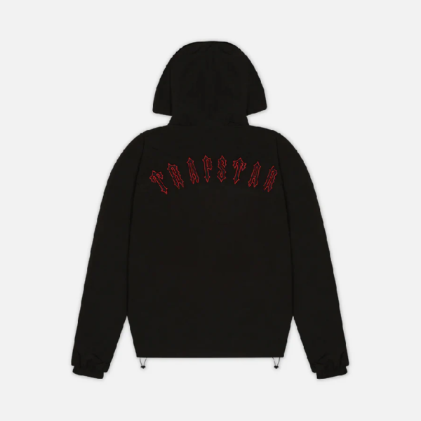 Trapstar Irongate T Windbreaker - Black/Red