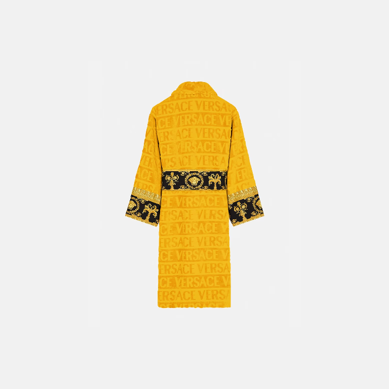 VERSACE I LOVE BAROQUE BATHROBE - YELLOW - Store 1# High Quality UA ...