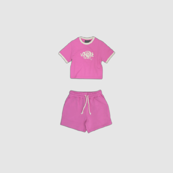 SynaWorld WOMENS TWINSET PINK