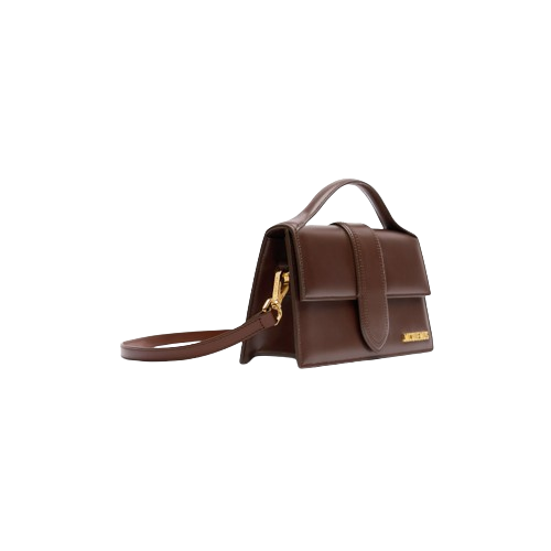 Jacquemus Le grand Bambino LES CLASSIQUES Crossbody flap bag - Brown - Image 3