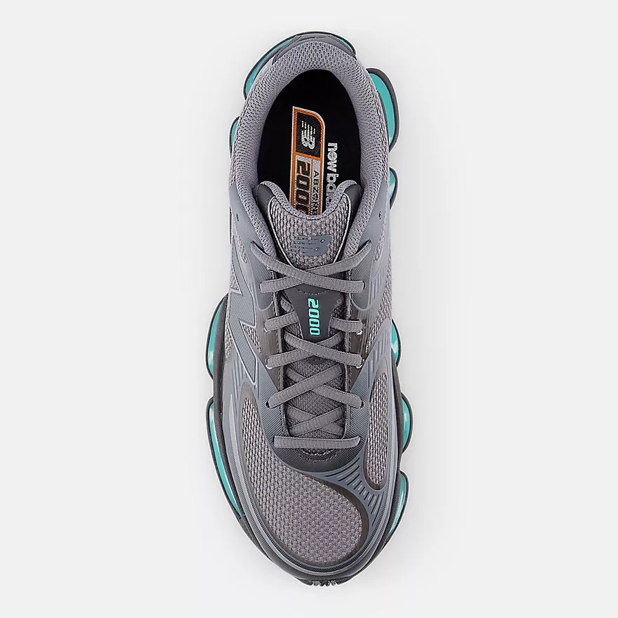 New Balance ABZORB 2000 CASTLEROCK with DARK SILVER METALLIC and FADED BLACK - Image 3